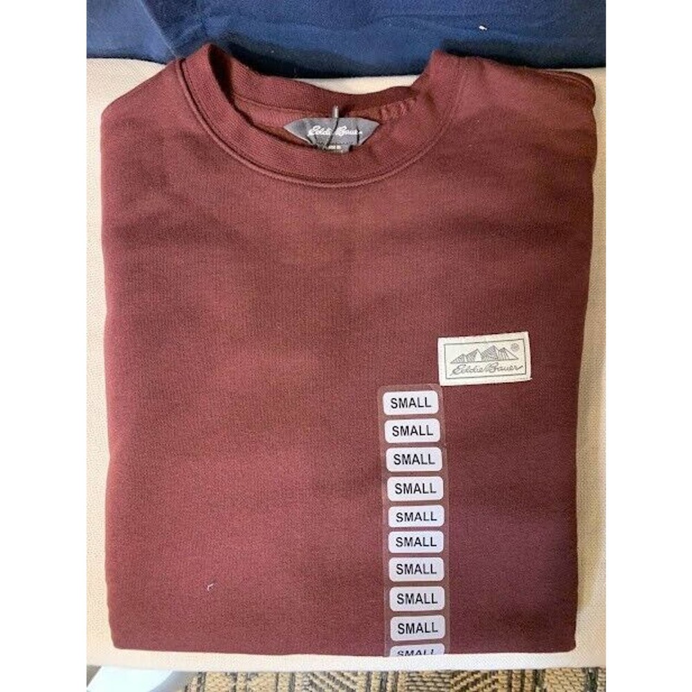 Eddie Bauer Men's Outdoor Heavyweight Crewneck Sweatshirt Small